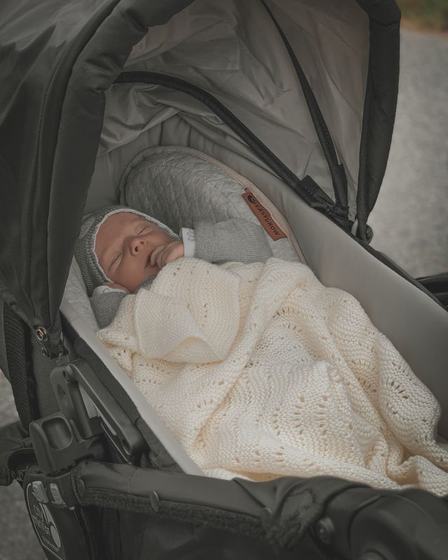 Grandma Wave babyteppe - Off White