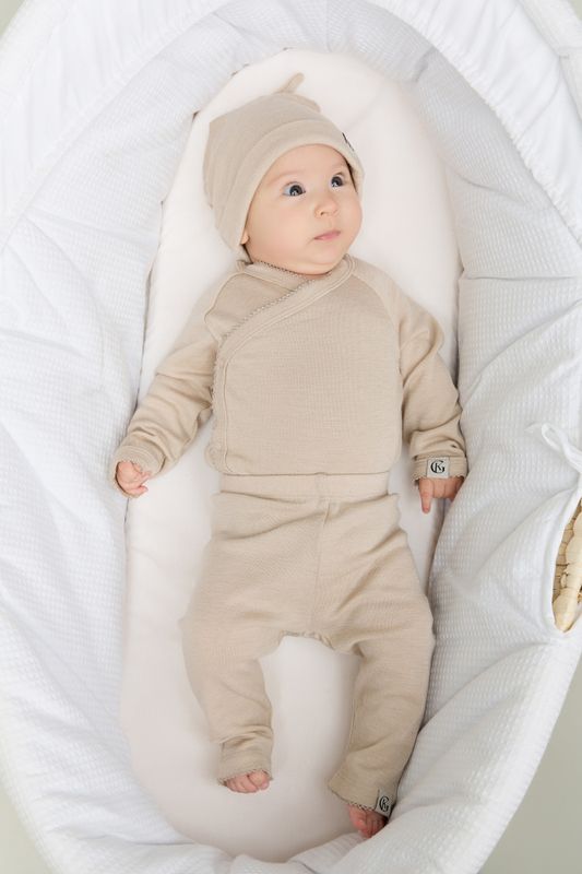 Vakke Body ull - Beige