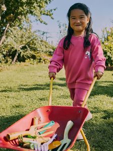 Hovedbilde Bukkene College Genser - Varm rosa